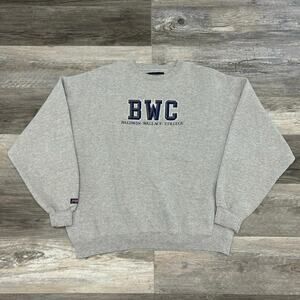 Vintage Jansport Baldwin Wallace University Heather Gray Mens 2XL WBC Sweatshirt